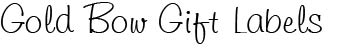 Formula Labels