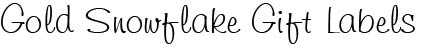 Formula Labels